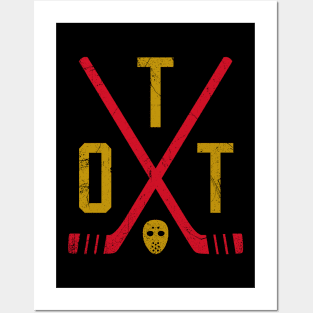 OTT Retro Sticks - Black Posters and Art